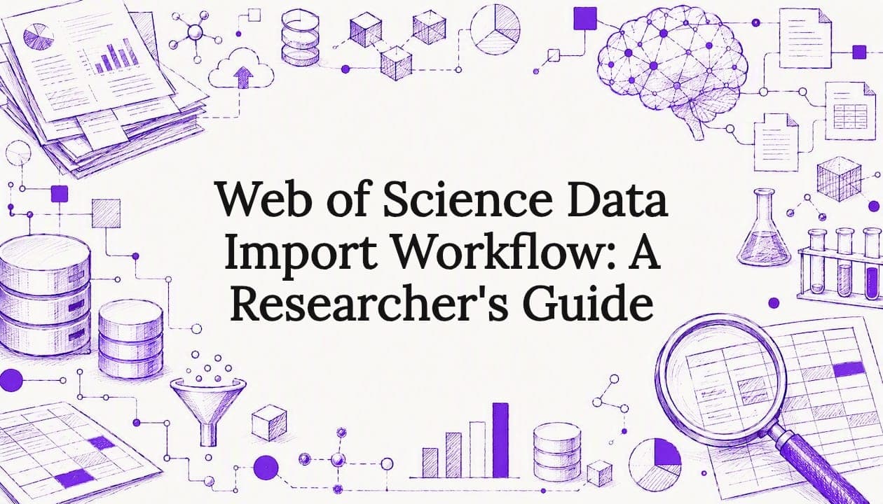 Web of Science Data Import Workflow: A Researcher's Guide